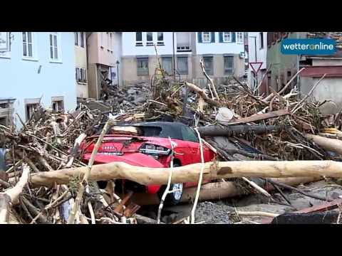 wetteronline.de: Severe weather and flood of the century in Braunsbach (May 30, 2016)