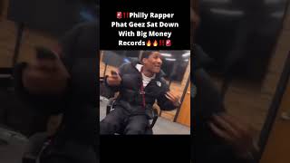 ‼️Philly Rapper Phat Geez Sat Down With Label Big Money Records‼️