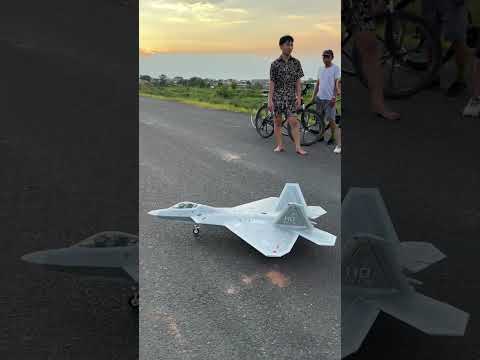 F22 Raptor EDF 80mm rc plane | #rcplane #DIY #maybaydieukhien