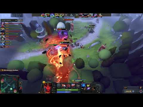NIGMA.MIRACLE WRAITH KING - RANK 5 MMR - DOTA 2 7.27 GAMEPLAY