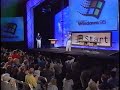 Microsoft Windows 95 Launch with Bill Gates & Jay Leno (1995)