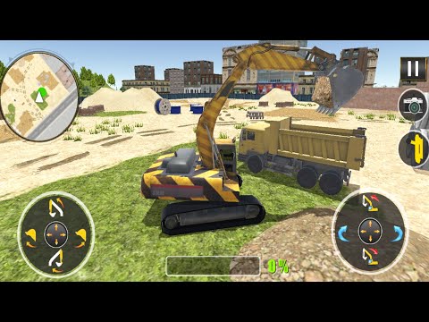 City Road Builder Simulator 2020 - Construction Machines Vehicle Driving - Android Gameplay
