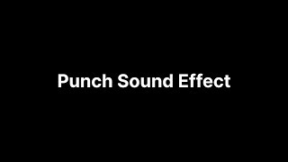 Punch Sound Effect