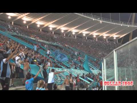 "IMPRESIONANTE APOYO DE LOS SOCIOS,HINCHADA DE BELGRANO" Barra: Los Piratas Celestes de Alberdi &bull; Club: Belgrano