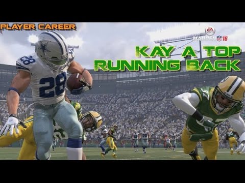 Madden NFL 16 Career "Is Kay a Top Running Back?"