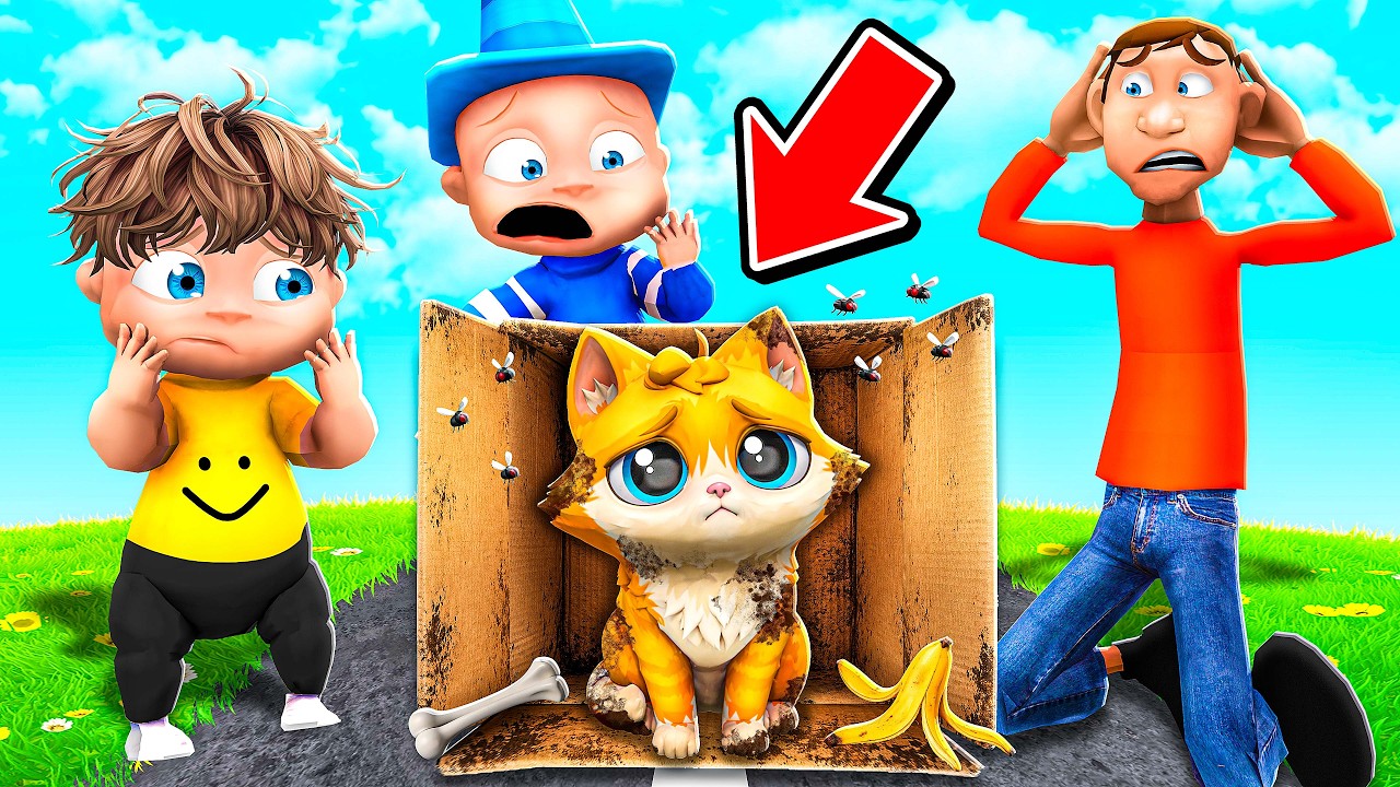 We Adopted a HOMELESS KITTEN!