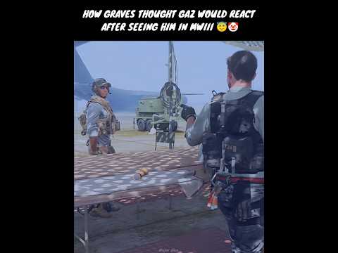 Gaz's Death Stare Was Cold Af 🥶 | Graves Meets Gaz in Modern Warfare III vs Warzone (2023)