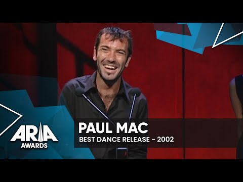 Paul Mac wins Best Dance Release | 2002 ARIA Awards