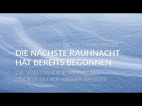 Die 8. Rauhnacht mit Maria Magdalena