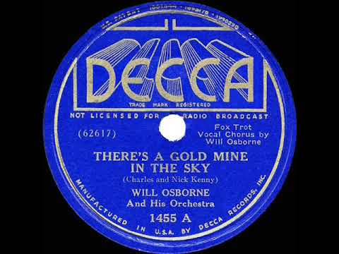 1st RECORDING OF: There’s A Gold Mine In The Sky - Will Osborne & hs Orch, (1937)