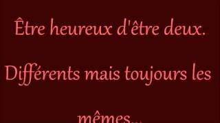 Retomber amoureux paroles