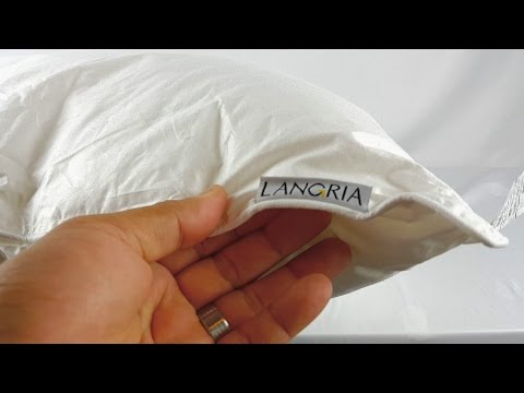 100% cotton allergens free langria pillows review