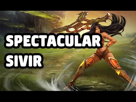 SPECTACULAR SIVIR SKIN SPOTLIGHT - LEAGUE OF LEGENDS
