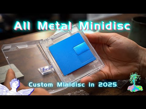 World's First All Metal Minidisc in 2025