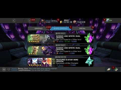 The Search for Doom Continues | 5 star Dual Class Crystal Opening | Marvel Contest of Champions