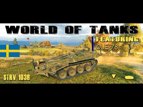 World of Tanks Strv 103B In the most OP Sniper Position #WorldofTanks #wot