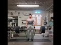 deadlift 180kg with 50kg elastic band 5x5 reps easy