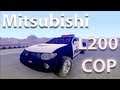 Mitsubishi L200 POLICIA - Ciudad de Zamboanga for GTA San Andreas video 1
