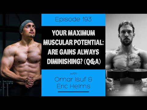 Ep. 193- Your Maximum Muscular Potential: Are Gains Always Diminishing (Q&A)