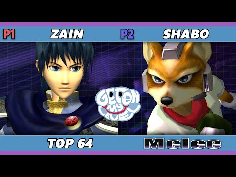 GOML 2022 Top 64 - Zain (Marth) Vs. Shabo (Fox) SSBM Melee Tournament