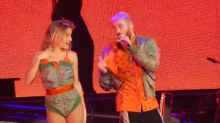 M Pokora &quot;Voir la nuit s&#39;emballer&quot; Rouen  15/03/2017