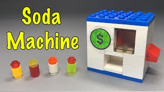 How to make Mini LEGO SODA Machine / Tutorial