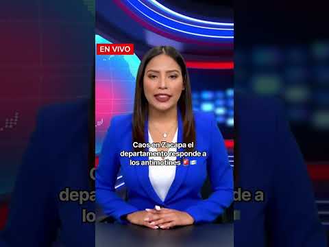 Situación tensa en Río Hondo Zacapa 🚨🇬🇹 #guatemala  #zacapaguatemala #viral #tendencia