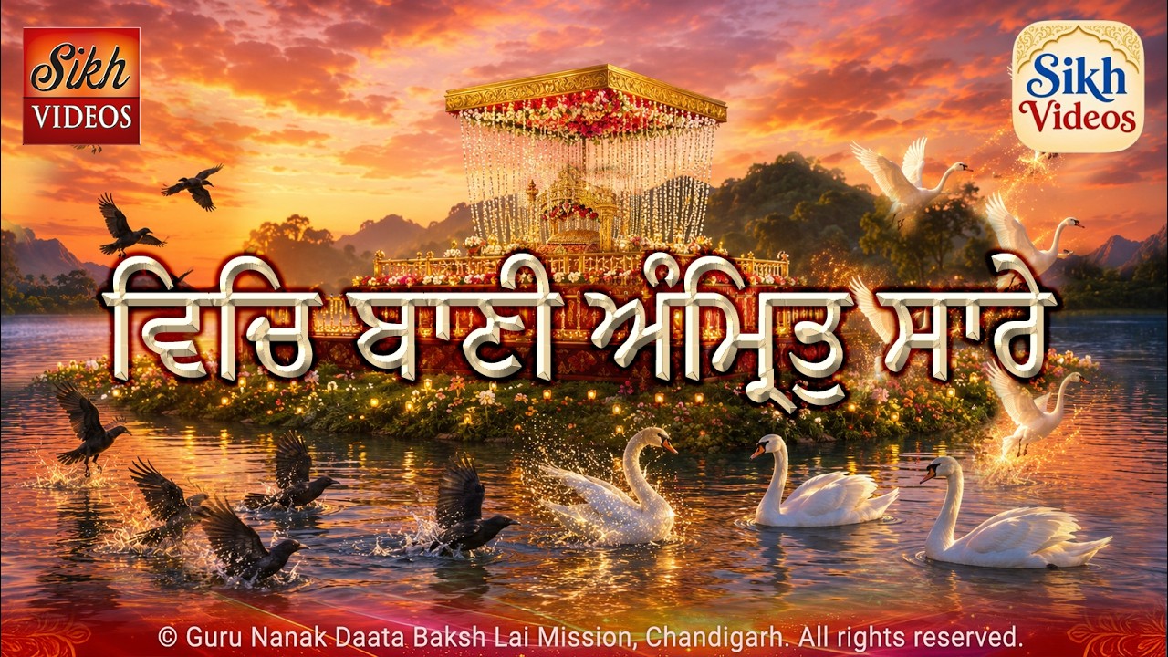 ਵਿਚਿ ਬਾਣੀ ਅੰਮ੍ਰਿਤੁ ਸਾਰੇ <br/>Vich Bani Amrit Sare