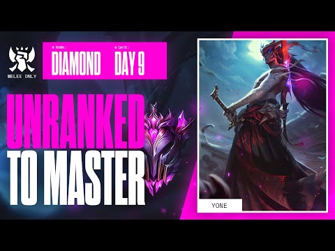 EDUCATIONAL UNRANKED TO MASTER MELEE MIDS ONLY - DAY 9