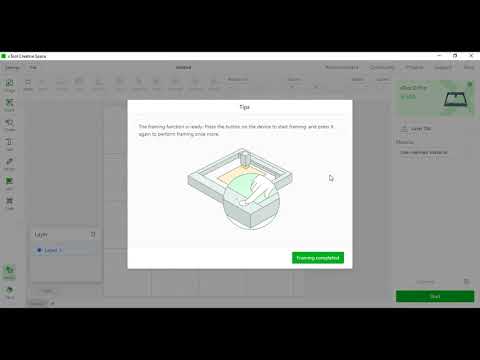 Xtool Framing Tutorial - Xtool Creative Space - How to Frame and Change the Framing Settings