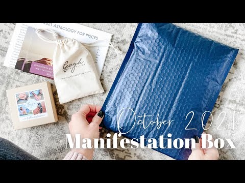 Manifestation Box Unboxing October 2021