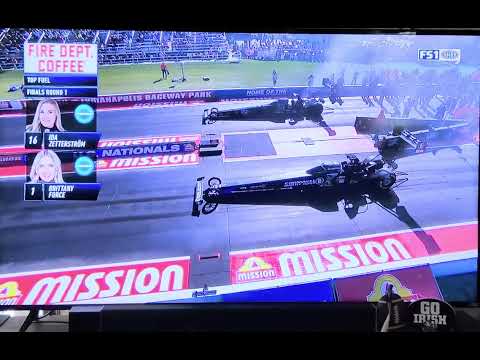 US Nationals 9/1/25 Brittany Force fastest pass in history