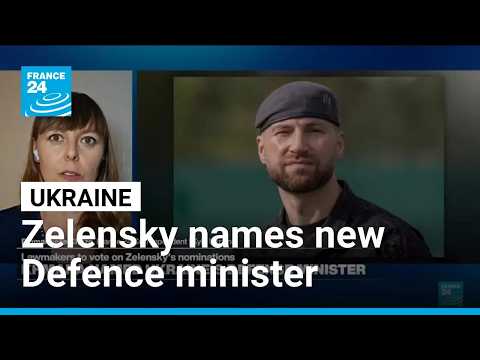 Volodymyr Zelensky names new Defence minister after weeks of political crisis