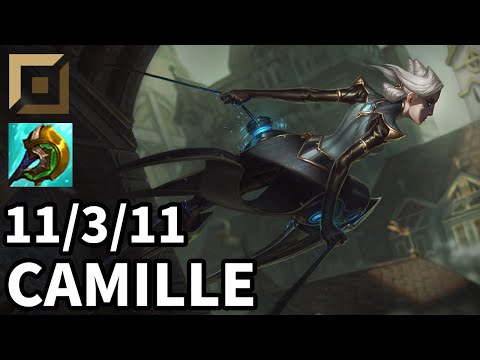 Camille Top vs Fiora - Ranked Challenger - Patch KR 12.17