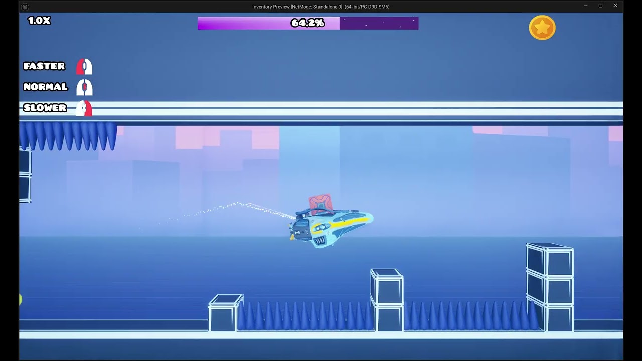 Geometry Dash Remake - Made in Unreal Engine 5