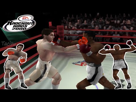 ROCKY MARCIANO vs ARCHIE MOORE | Knockout Kings 2000 - CLASSIC FIGHTS