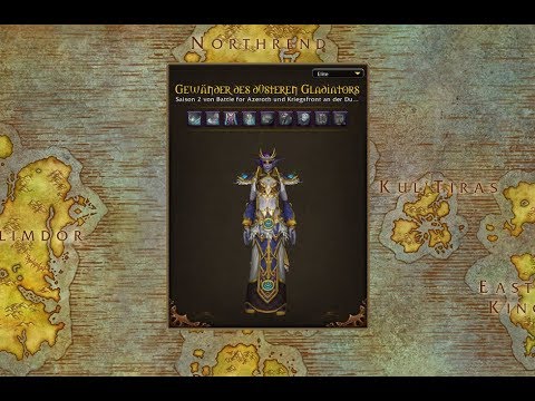 World of Warcraft - Elite-PvP-Set (Allianz) - Saison 2 von Battle for Azeroth - Stoff