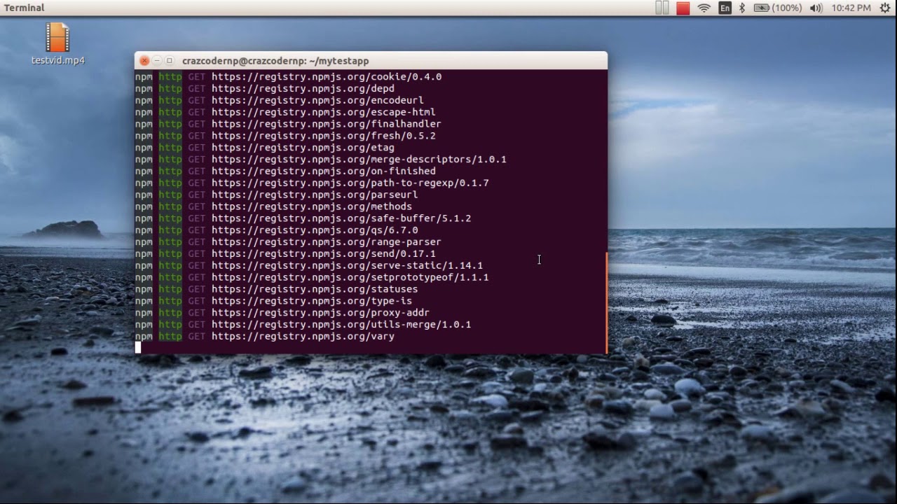 How to solve npm ERR! Error: CERT_UNTRUSTED