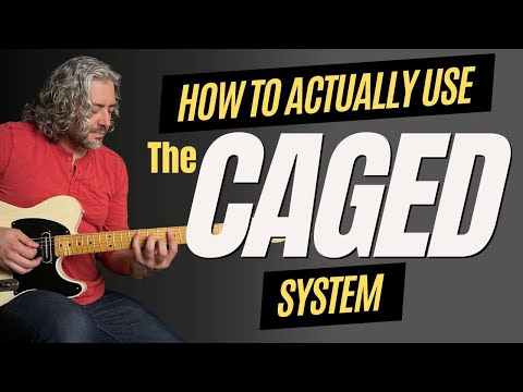 How To Actually Use The CAGED System #caged #telecaster