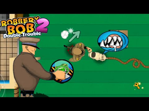 Guard Use Teleport Mine Gameplay Robbery bob 2 All Levels - P1