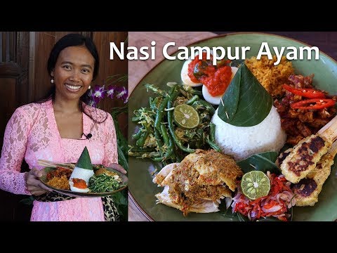 Nasi Campur Ayam