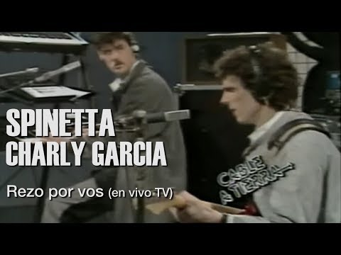SPINETTA feat CHARLY GARCIA , Rezo por vos, ( Cable a Tierra- TV)