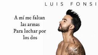 Luis Fonsi - Más Fuerte Que Yo (LYRICS)