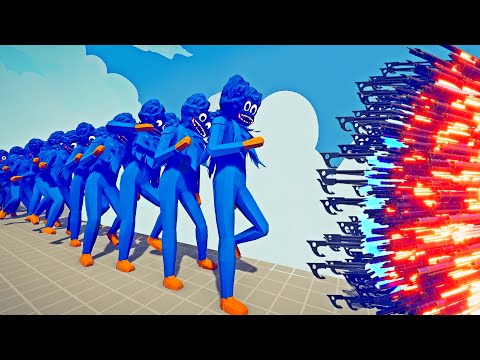 30x HUGGY WUGGY vs EVERY GOD | TABS - Totally Accurate Battle Simulator