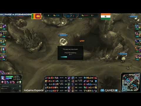 nA | PHASE vs STORMRAIDERS at the South Asia Champions Cup by Global Esports.