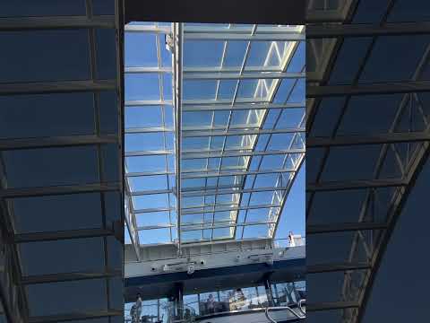 Thumbnail for Giant Cruise Ship Roof opens #shorts