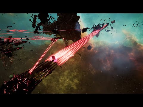 Skalgrim Mod 2021: Planet Killer - Black Legion vs Tyranids - Battlefleet Gothic Armada 2