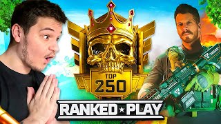 JE SUIS DANS LE TOP 250 MONDIAL EN RANKED SUR WARZONE 2 !