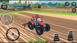 Tractor Game 3d Farming Game // Real Tractor Game Video Part 1  #gaming #androidgames#tractor