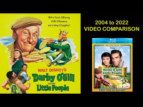 Thumbnail of the video: Darby O'Gill and the Little People (1959) HD VIDEO MASTER COMPARISON